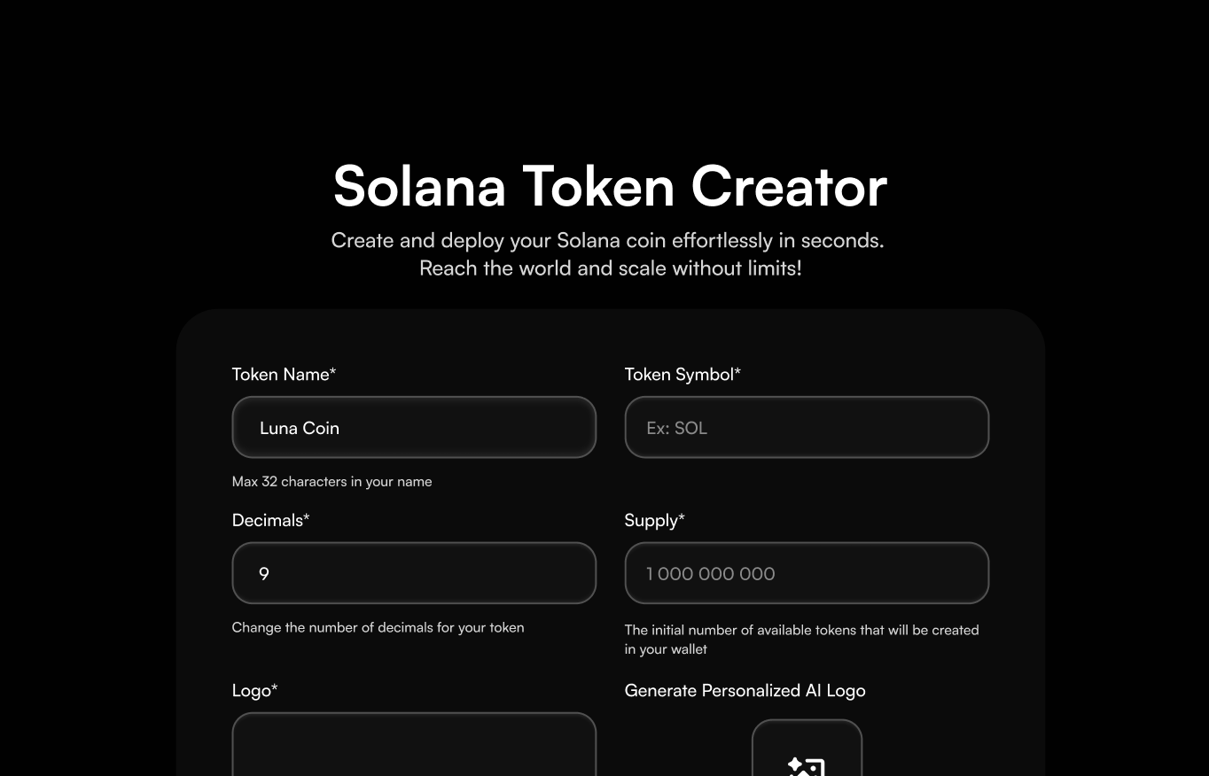 Luna Launch App Interface